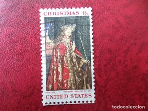 Sellos: -estados unidos, 1968, navidad, Yvert 867